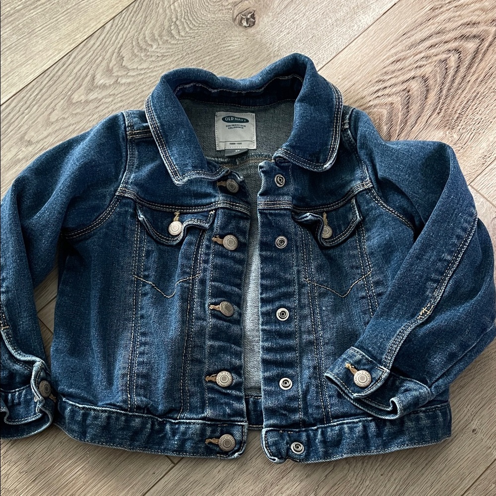 Old Navy Kids Blue Denim Jean Jacket -3T